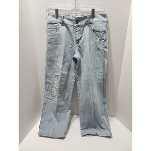 White‎ House Black Market Blanc Woman Jeans Size 4 Light Blue